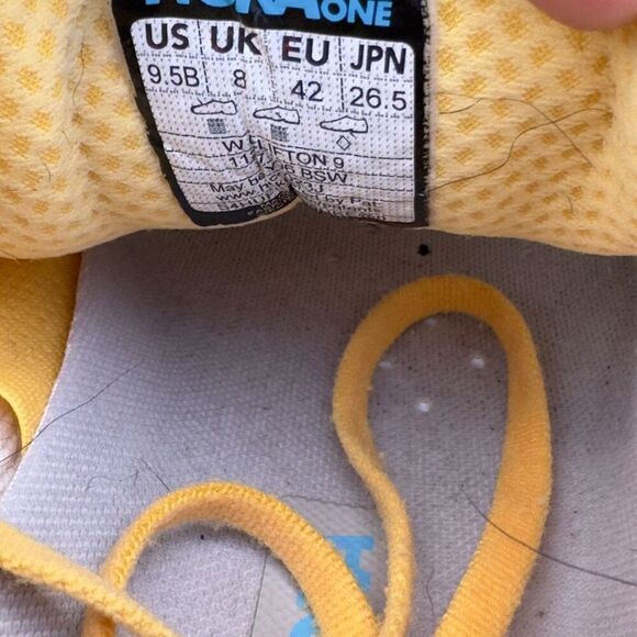 HOKA ONE ONE CLIFTON 9 - Women’s Running Shoes - SIZE 9.5B - Picture 10 of 10